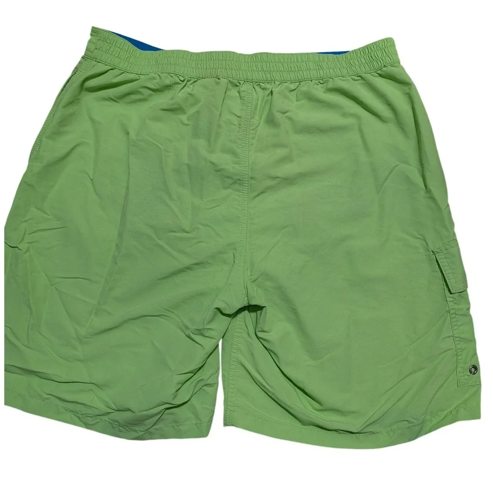Polo Ralph Lauren Mens Lime Green Swim Trunks Cargo Board Shorts Size Medium‎ - Picture 6 of 8